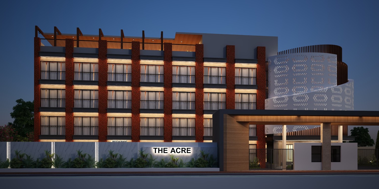Complete front elevation
